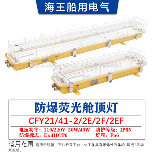 船用防爆舱顶灯 钢质CFY21-2 CFY21-2E CFY41-2 CFY41-2E CCS证书