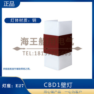 船用钢质CBD1壁灯E27灯头25W40W白炽灯8W节能灯LED灯24V/220V