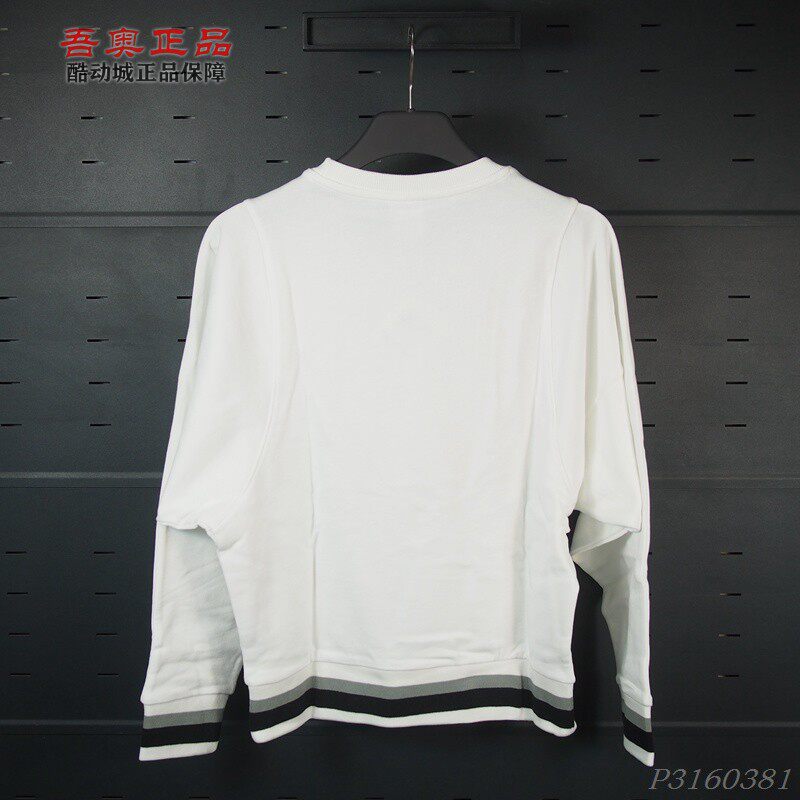 REEBOK WOMENS COTTON JERSEY POLYESTER BREATHABLE BIG BAT SLEEVE CREW NECK PULLOVER LOOSE SWEATSHIRT EB5131