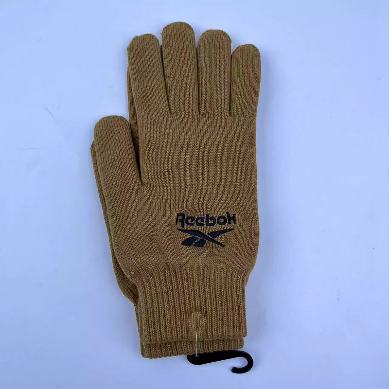 锐步Reebok 男女中性秋冬保暖透气针织棉线手套 H11296
