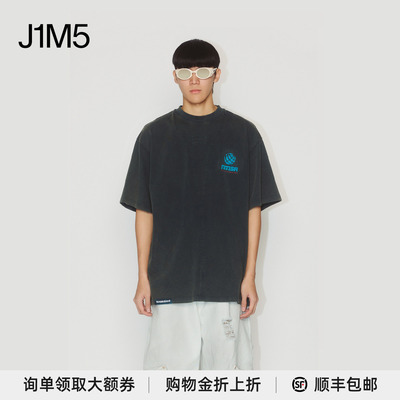 NAMESAKE萨瓦宽松洗水短T恤