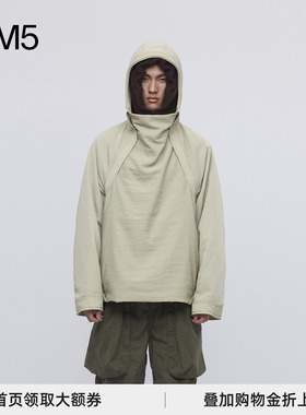 CORNER STONE 24秋冬新品 多片式拼接连帽夹克