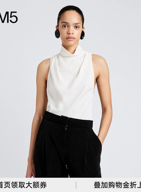 J1M5买手店 PROENZA SCHOULER 26早春 Taryn后背扭结无袖上衣