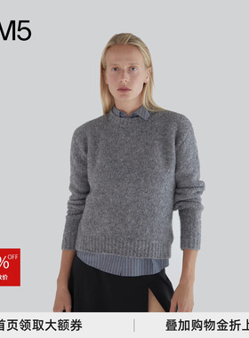 J1M5买手店 PALOMA WOOL 25秋冬 CLOCK时钟LOGO圆领套头毛衣