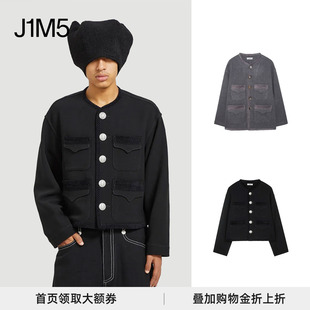 绳索边饰圆领中山装 25AW 外套 PRONOUNCE J1M5买手店