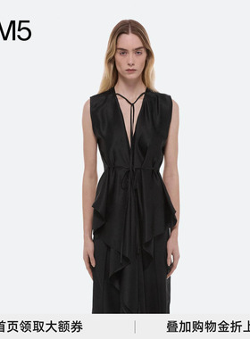 J1M5买手店 HELMUT LANG 26早秋 围巾式丝绸悬垂上衣 设计师品牌