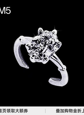 AtelierSo女银鸽子蛋六爪戒指