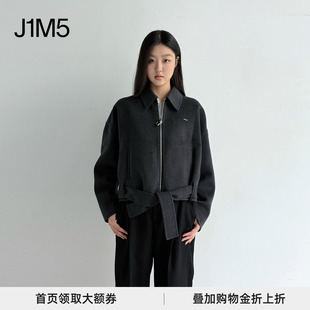 宽肩系带羊毛短夹克 25秋冬 设计师品牌 WOOYOUNGMI J1M5买手店