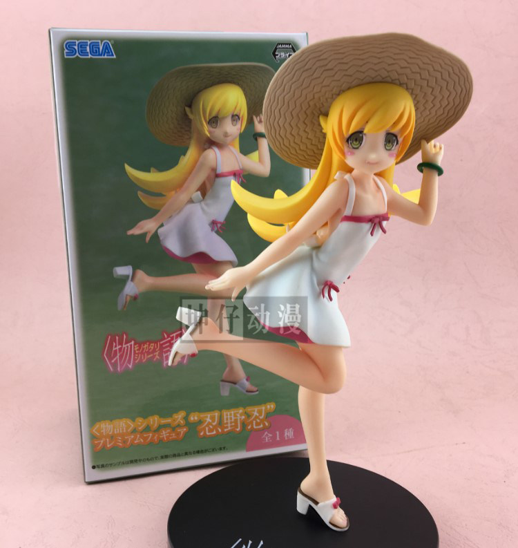 日版世嘉sega 物语系列化物语忍野忍小忍草帽景品手办现货 坤仔动漫 淘优券