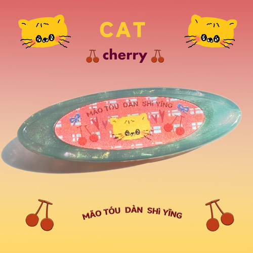 猫头但是鹰会动的发夹创意礼物