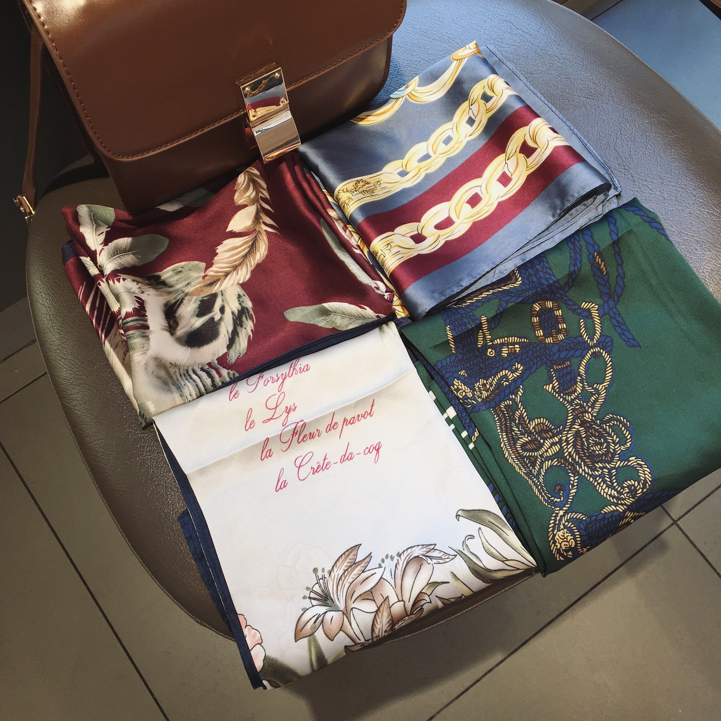 2019 Spring Silk scarf Korean Edition chic lady Kerchief Silk like scarf decorate Occupation Stewardess Scarfin the Accessories/Leather belt/Hat/Muffler , Muffler/Scarves/Shawl  category - from Buy2taobao.com to provide professional Taobao agent buy service