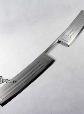 现代IX35专用内置精品不锈钢后护板10-14款IX35内置后备箱保护板