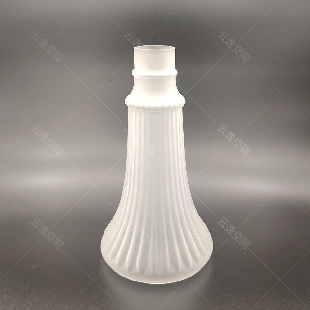 灯罩直纹喇叭沙白条纹吊灯灯具卡口DIY灯饰玻璃磨砂玻璃灯罩外壳,家装灯饰光源,灯具配件,淘宝优惠券,粉丝福利购,淘宝优惠卷