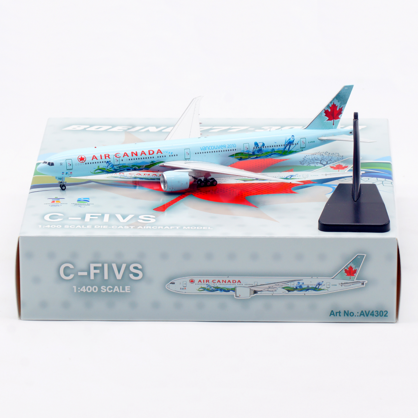 AV4302C-FIVS成品客机模型