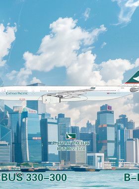 预GeminiStar国泰航空A330-300 B-LAJ/B-LBK/B-HLL 飞机模型1/400