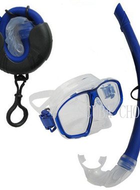 ScubaChoice成人浮潜套装平光潜水面镜呼吸管潜水用品