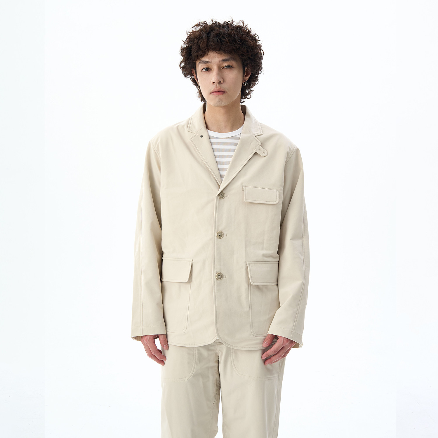 光电子外套西服速干多口袋西装夹克男25SS ALPHADRY Club Jacket