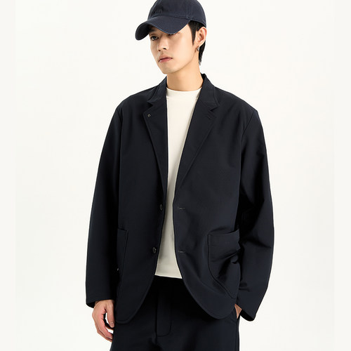 日系速干透气休闲西服男ALPHADRY