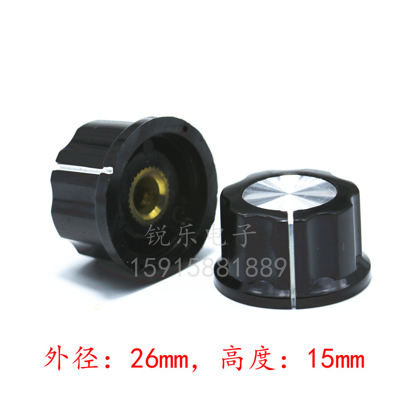 电位器旋钮 A03 电木旋钮 金属旋钮 胶木旋钮RN99D