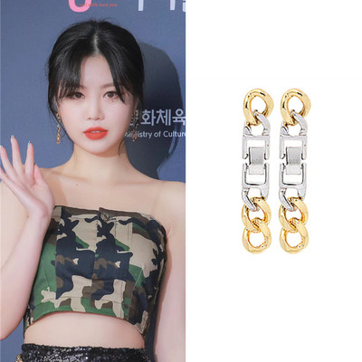 现货耳环YOUNGWON合金百搭无女