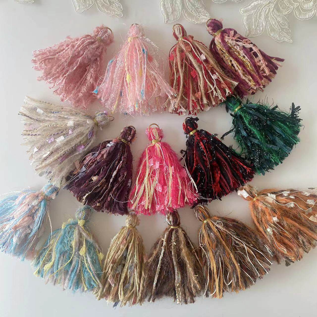 DIY饰品配件手账包包挂饰手串公仔少女文玩毛线手混线流苏穗子L系,饰品/流行首饰/时尚饰品新,其他DIY饰品配件,淘宝优惠券,粉丝福利购,淘宝优惠卷