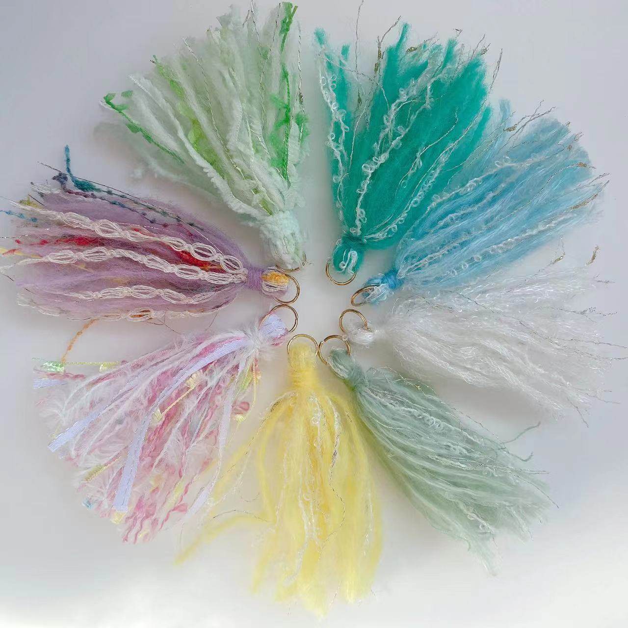 小众设计手工DIY饰品配件手账耳环耳夹毛线流苏手混线流苏穗子A系,饰品/流行首饰/时尚饰品新,其他DIY饰品配件,淘宝优惠券,粉丝福利购,淘宝优惠卷