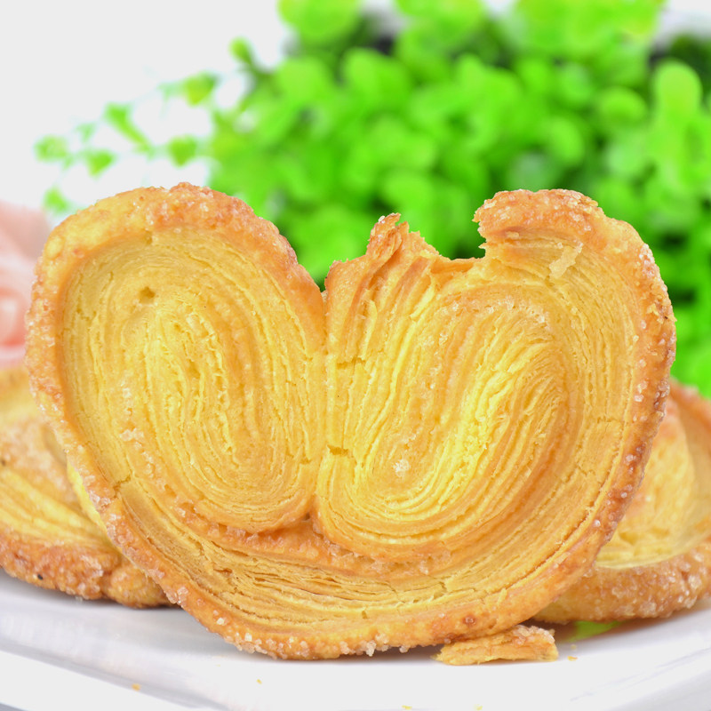 上海老香斋蝴蝶酥千层酥饼干400g/袋 纯手工新鲜出炉包邮