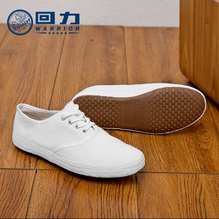 回力2025夏季新款男女学生白色平底体操鞋芭蕾鞋跳舞鞋表演WD-1