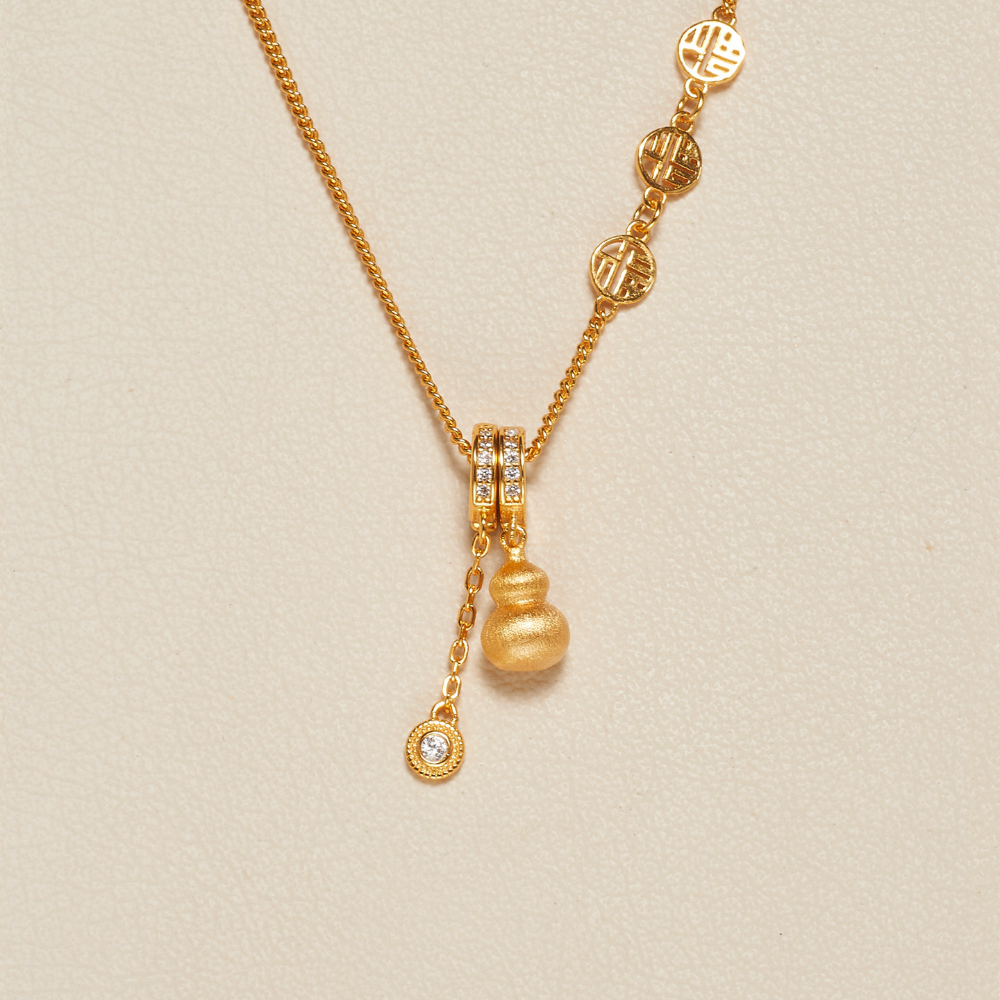 AHCHOO 静奢风手工古法拉丝S925纯银葫芦项链福禄毛衣链福气满满,饰品/流行首饰/时尚饰品新,银饰项链,淘宝优惠券,粉丝福利购,淘宝优惠卷