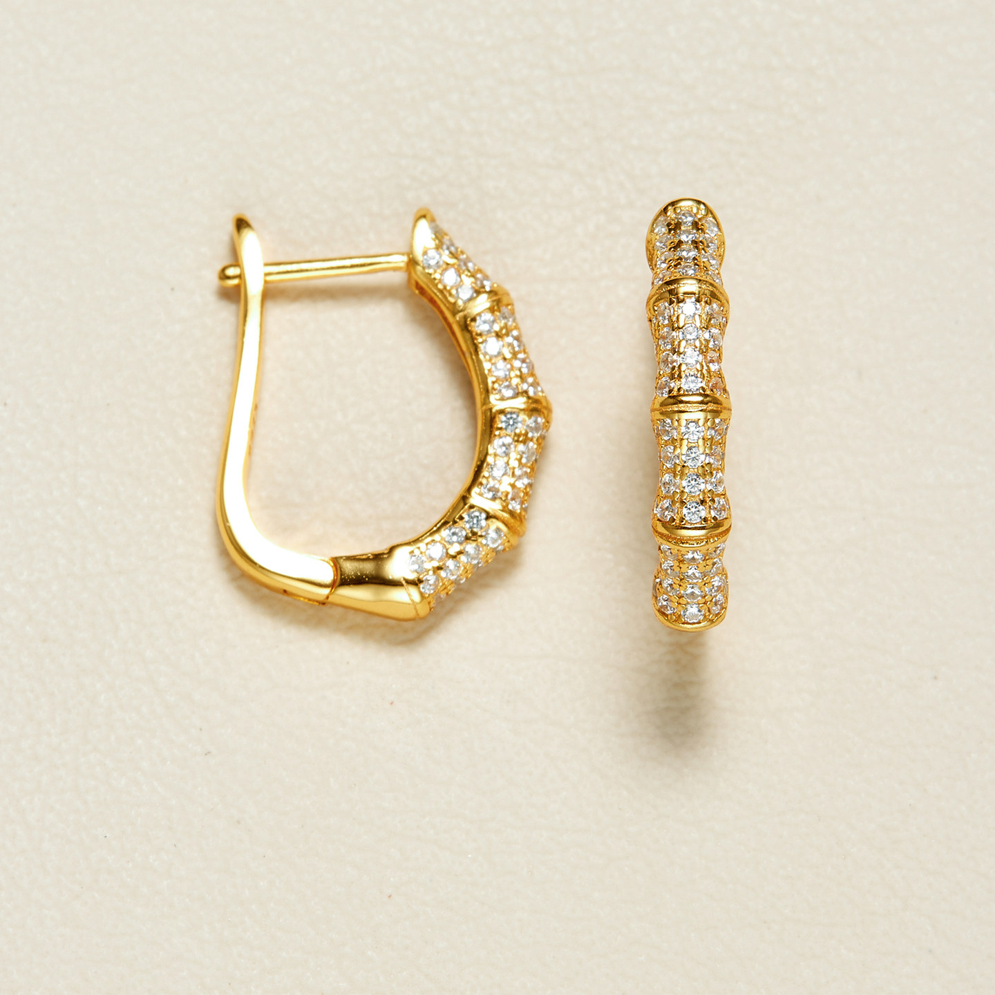 AHCHOO 静奢风S925纯银手工镶钻锆石竹节耳环小众设计耳饰女礼物,饰品/流行首饰/时尚饰品新,银饰耳饰,淘宝优惠券,粉丝福利购,淘宝优惠卷