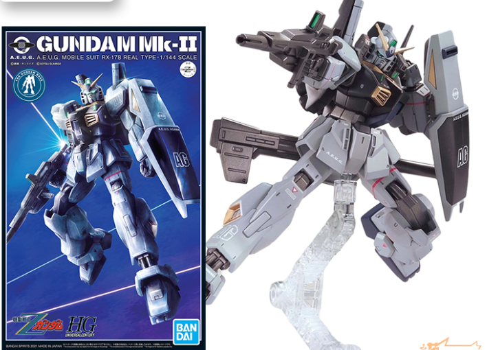 万代  HG MK2 马克兔 MKII 21世纪真实配色 高达基地配色