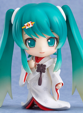 GSC 粘土人 303 雪初音 2013 初音未来 白无垢 wf限定 现货