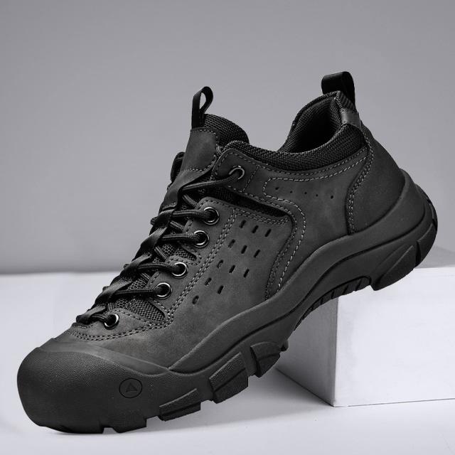 外贸出口高品质秋季新款男士户外露营越野减震防滑徒步登山鞋休闲