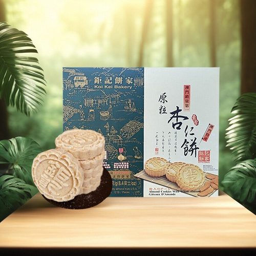 澳门手信特产原粒杏仁饼进口