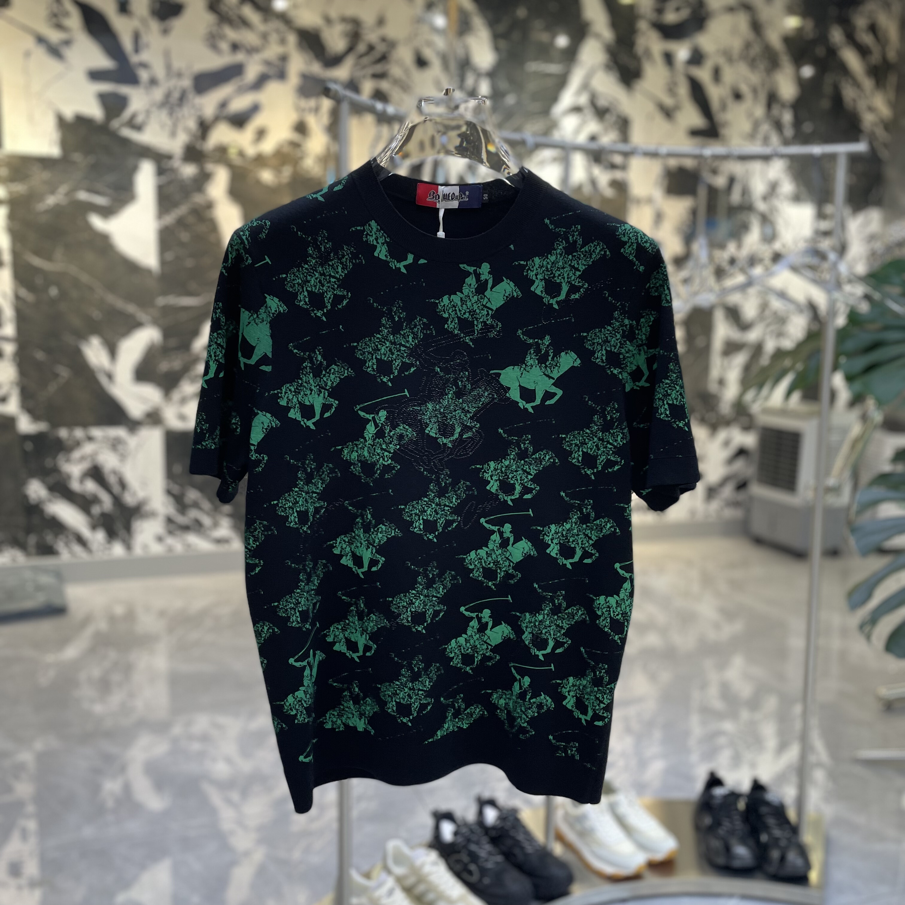 温州潮界2025秋冬新款男士时尚短袖提花针织套头上衣帅气百搭大方,男装,针织衫/毛衣,淘宝优惠券,粉丝福利购,淘宝优惠卷