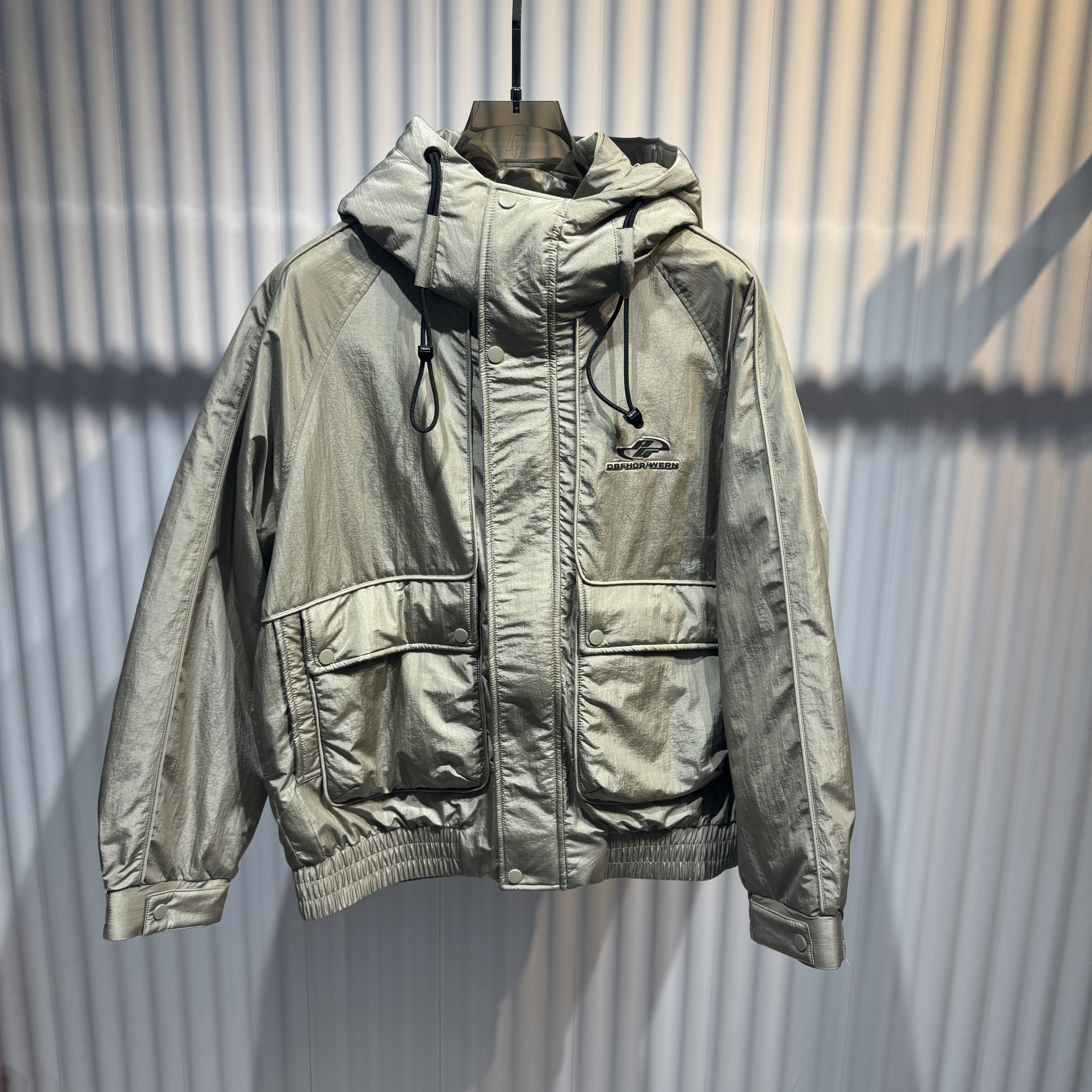 25新男士连帽羽绒服大口袋保暖