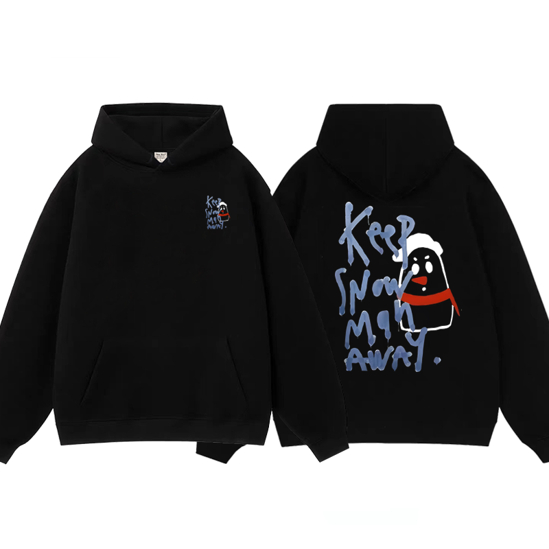 泰剧lingorm邝玲玲keepsilent陈美玲同款2025秋冬宽松连帽卫衣女