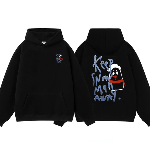 泰剧lingorm邝玲玲keepsilent陈美玲同款2025秋冬宽松连帽卫衣女