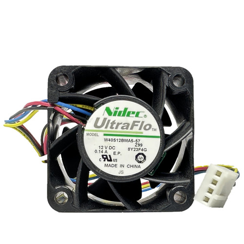 NIDEC原装4028暴力温控小4P风扇