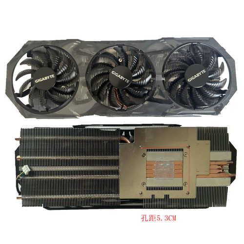 全新技嘉RX580588显卡散热器