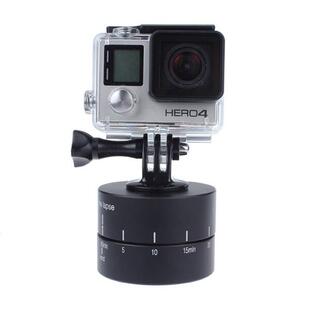 相机 Gopro 360度全景定时 自动旋转云台 延时摄影接片拍摄