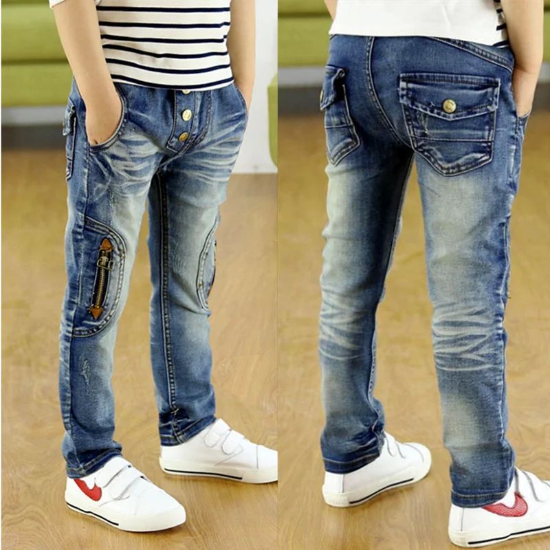 Children Jeans for Boys Pants Spring Autumn Baby Boys Skinny