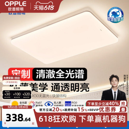 超薄边框 多款多户型可选 米家智控调光
