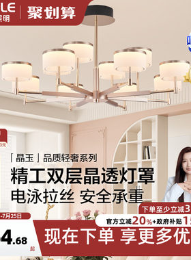 欧普高显色现代高端吊灯