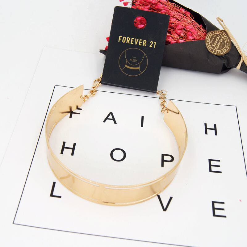 C48 Europe and America Foreign trade The original single- Jewelry new pattern fashion Versatile Simplicity Necklace clavicle A collar for a horse Necklace 438in the Accessories/Fashion Jewelry, Necklace  category - from Buy2taobao.com to provide professional Taobao agent buy service