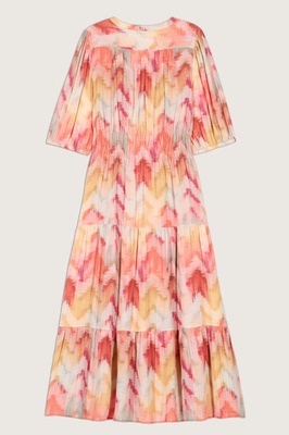 印花女士长裙印花中长款