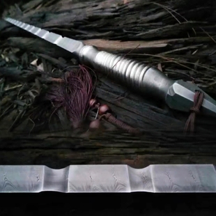 龙泉市一体实心钢锏鞭亢龙锏棍棒兵器车载防身武术剑装备未开刃