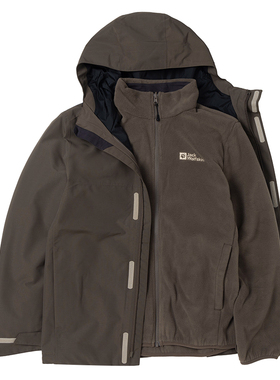 狼爪摇粒绒三合一24年秋季男性A61864A-5719