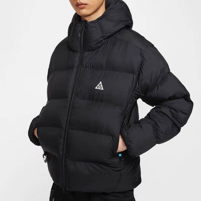 ACG棉服男冬新款户外运动加厚保暖黑色连帽P棉外套FV8911-010