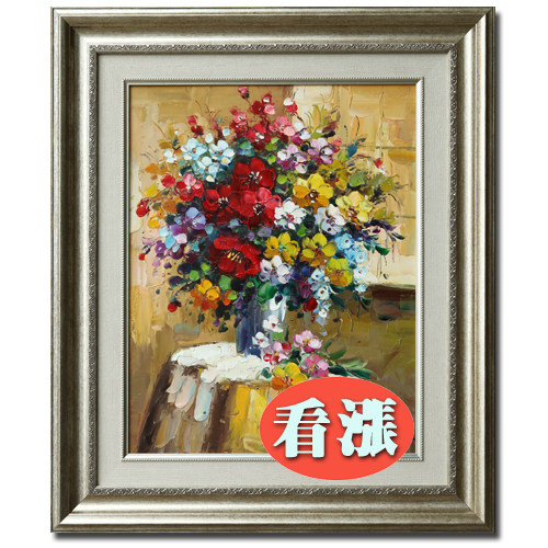 翡冷翠现代欧式手绘油画绚丽季节